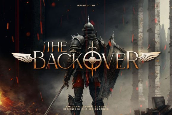 Backover Typeface: Heroic Typography for Modern Design