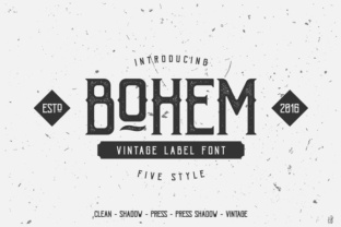 Bohem Typeface: Capturing Brewery-Label Authenticity