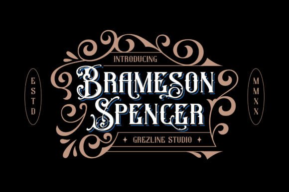 Brameson Spencer: A Typeface for Timeless Sophistication