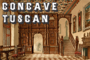 Concave Tuscan Family: A Classical Wood Type for Modern Projects