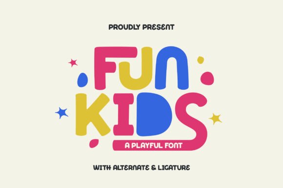 Fun Kids: The Typeface That Brings Playful Energy to Every Project