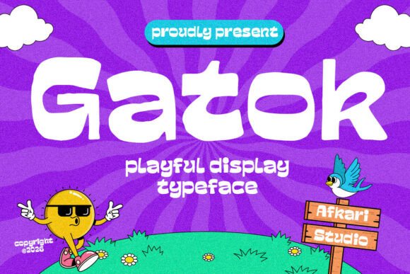 Gatok: The Playful Typeface for Bold, Creative Brands
