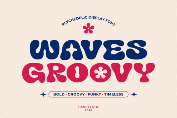 Groovy Waves: A Typeface That Captures Retro Soul