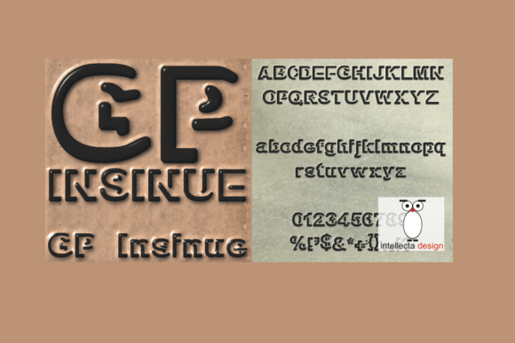 Insinue: The Embossed Bold Font for Modern Design