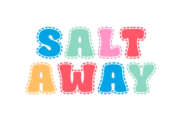 Salt Away: A Typeface for Bold, Unforgettable Branding
