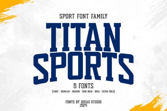 Titan Sports: A Typeface Built for Athletic Impact
