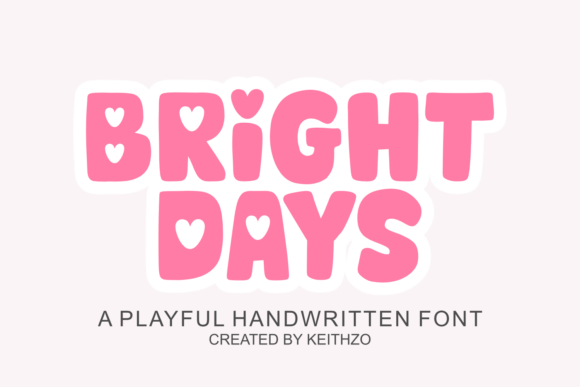 Why Bright Days is the Handwritten Font Your Brand Needs